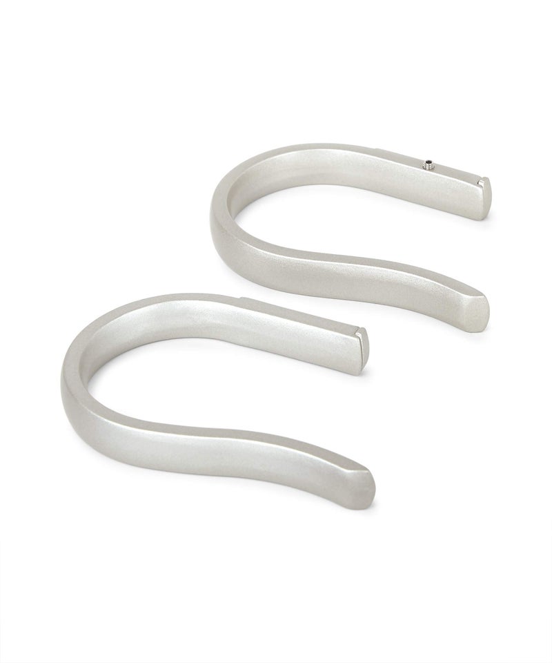 Umbra Curtain Holdback for Window Treatment Drapery Rod, Nickel - Image 1